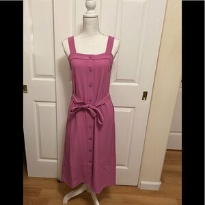 EVERLANE -  NWT The Japanese GoWeave Picnic Dress in Magenta, Size 0